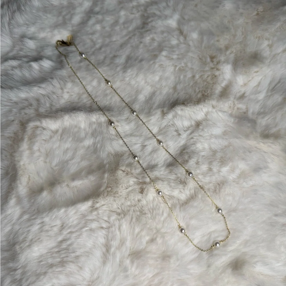 Melinda Maria infinity pearl necklace - Picture 3 of 4